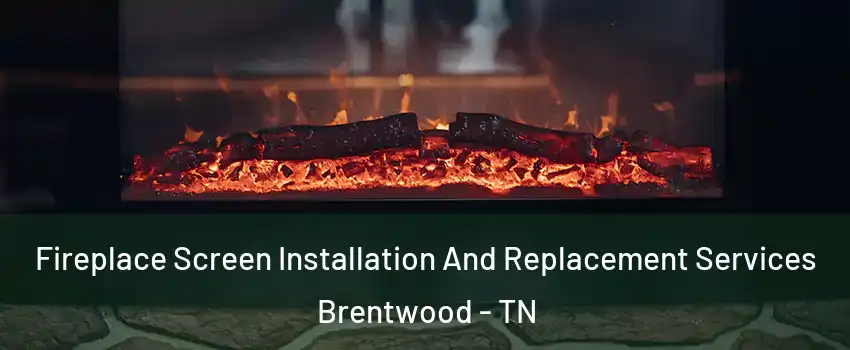  Fireplace Screen Installation And Replacement Services Brentwood - TN