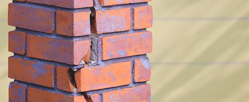 Repairing Cracked Porcelain Tiles for Fireplace in Brentwood, TN